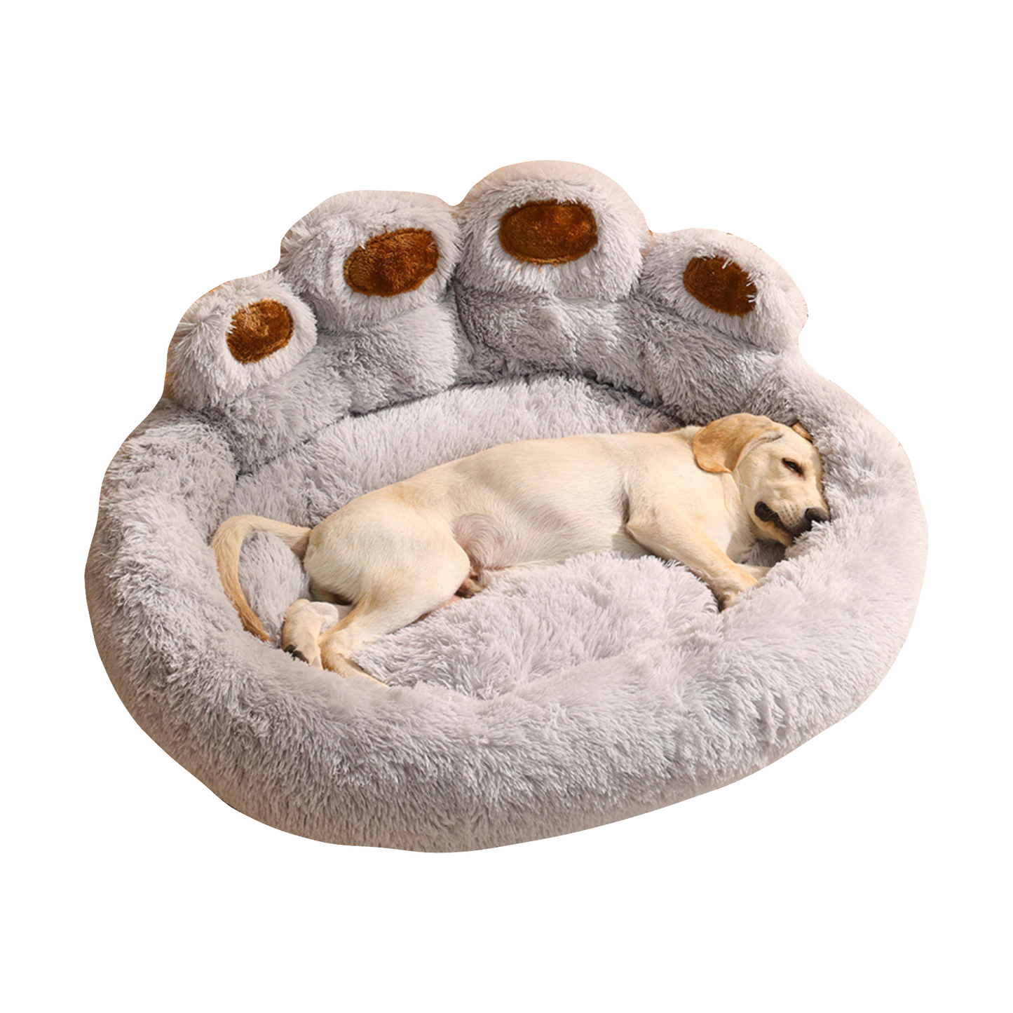 Fleece-Lined Pet Bed
