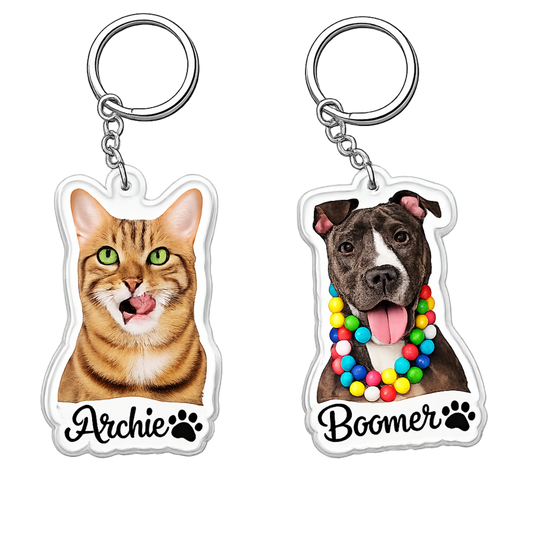 Personalised Acrylic Keychain