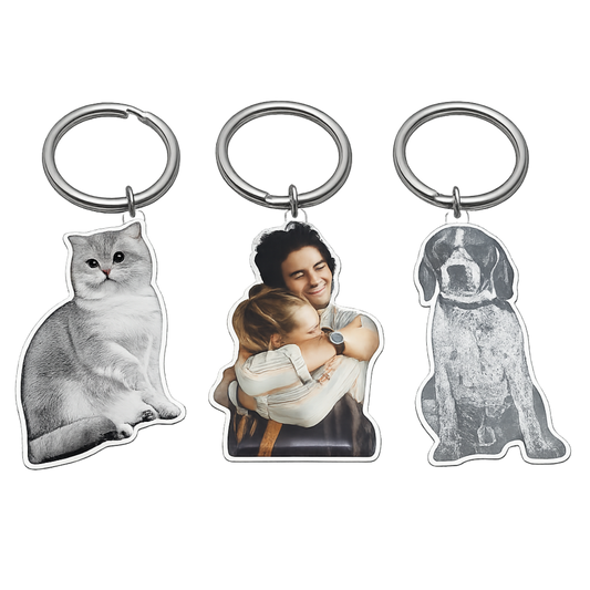 Personalised Photo Keyring