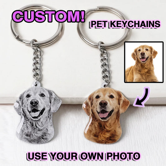 Personalised Photo Keychain